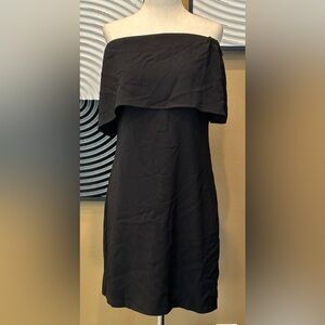 NWT Charlotte Henry Off the Shoulder Black Summer Dress~XS~$50